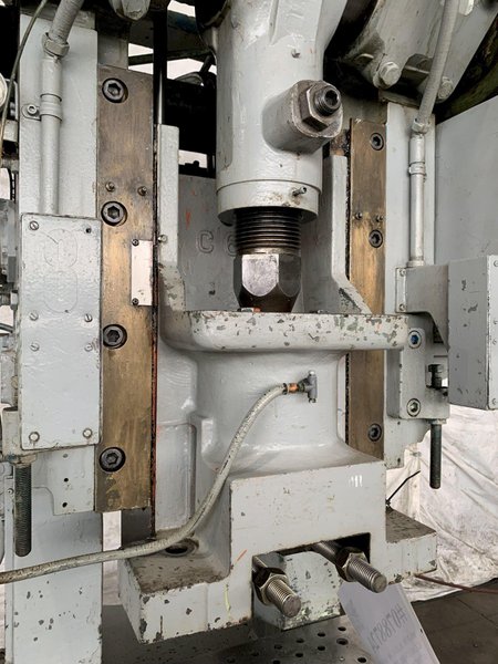 60-TON BLISS C-60 BACK-GEARED OBI PRESS. STOCK # 0788724.