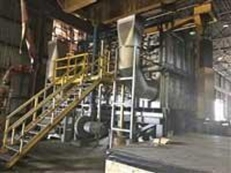 12,000 Ton LOEWY-HYDROPRESS WATER HYDRAULIC EXTRUSION PRESS (13867)