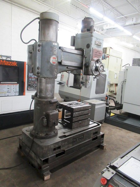 Ikeda RM1000 Radial Arm Drill, 42" Arm, 11" Column,