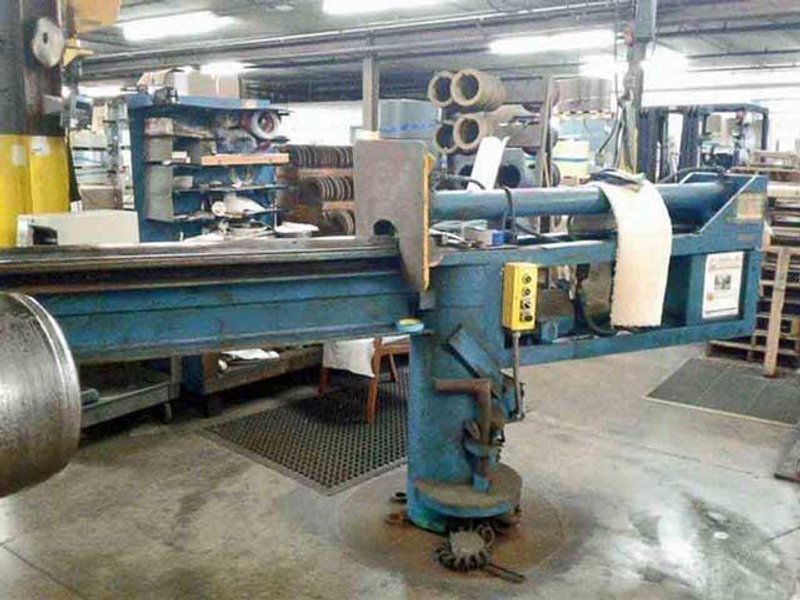 48" (1219mm) X 4.75" (121mm) BRANER SLITTING LINE (13786)