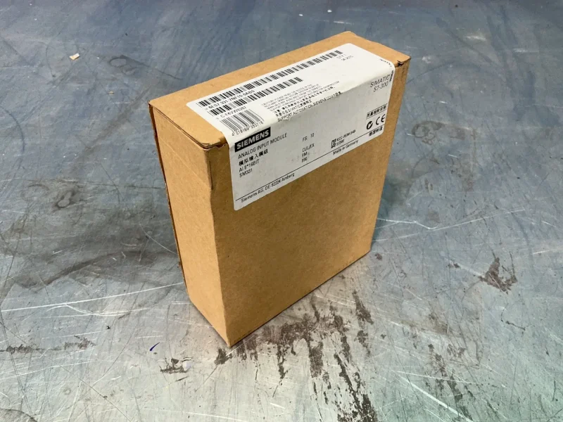 SIEMENS SIMATIC S7-300 ANALOG INPUT MODULE  -  6ES7 331-7NF10-0AB0