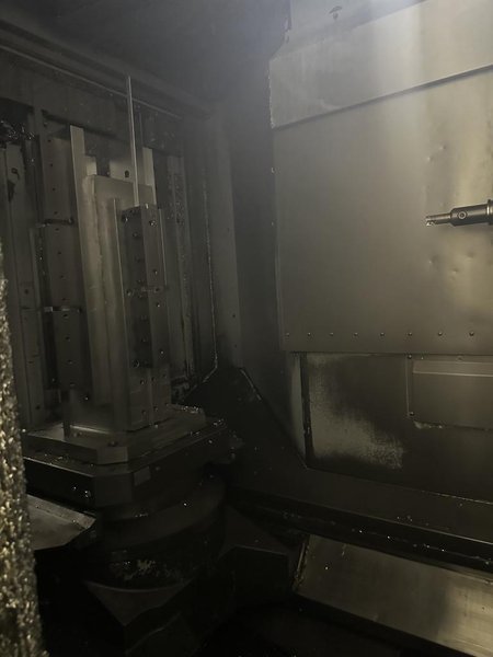 Mori Seiki NH5000/40 DCG CNC Horizontal Machining Center with Pallet Changer, High Pressure Thru-Spindle Coolant, 60 Station Tool Changer,  14,000 RPM Spindle