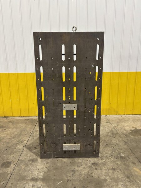 72&quot; H X 36&quot; W STEEL SLOTTED ANGLE PLATE: STOCK #23589