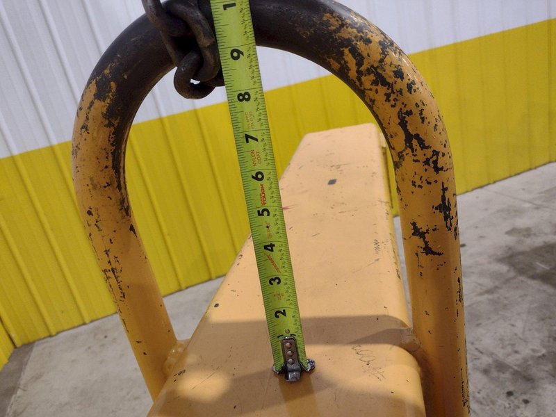 4 TON CALDWELL MODEL#81P-4-50 C HOOK ROLL LIFTER: STOCK #22715