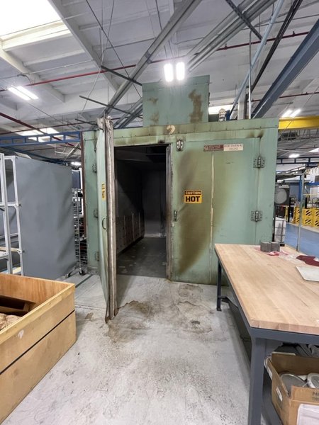500ºF Wisconsin Oven Corp. SWT-9108-E Industrial Oven, 1984