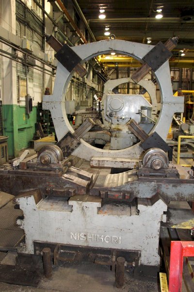 70" X 480" NISHIMORI ENGINE LATHE: STOCK #78499