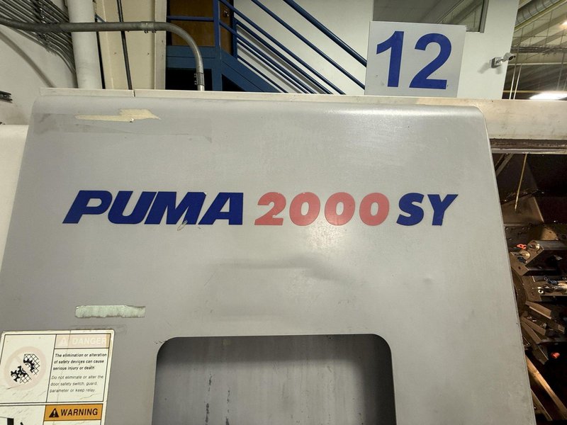 2005 Doosan Puma 2000SY Used CNC Lathe For Sale