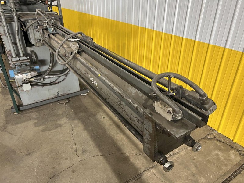 12&quot; X 12&quot; LOGEMANN MODEL #1212 HYDRAULIC SCRAP METAL BALER / BRIQUETTER: STOCK #11504