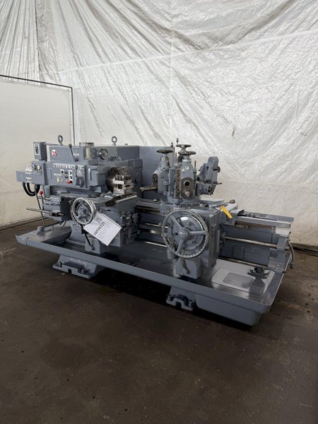 1A WARNER &amp; SWASEY M–3400 SADDLE-TYPE TURRET LATHE W/ TOOLING. STOCK # 0550225