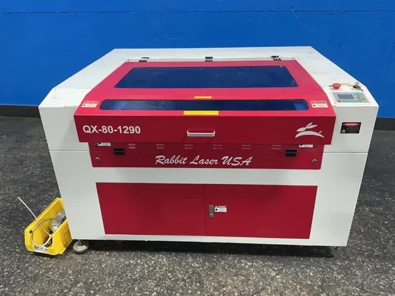 RABBIT LASER USA 36” X 46” CO2 LASER MACHINE   -  QX-1290