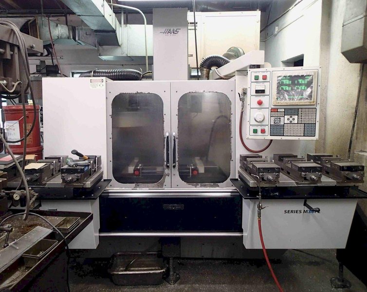 Haas VF-2 VMC, 1994- 4th Axis Ready, Kurt Vise