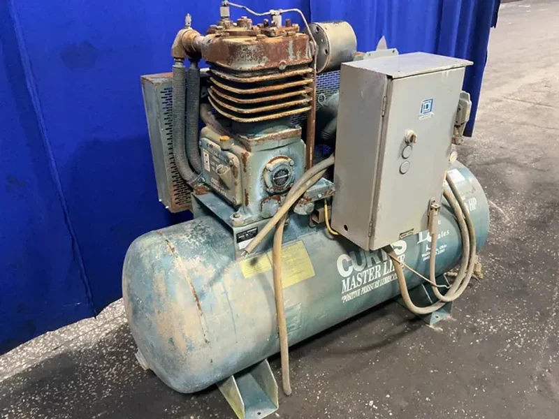 CURTIS 15 HP AIR COMPRESSOR  -  CV89D123S3N