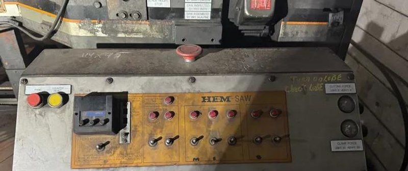 2001 HEM Twister Auto Horizontal Bandsaw (#5555)