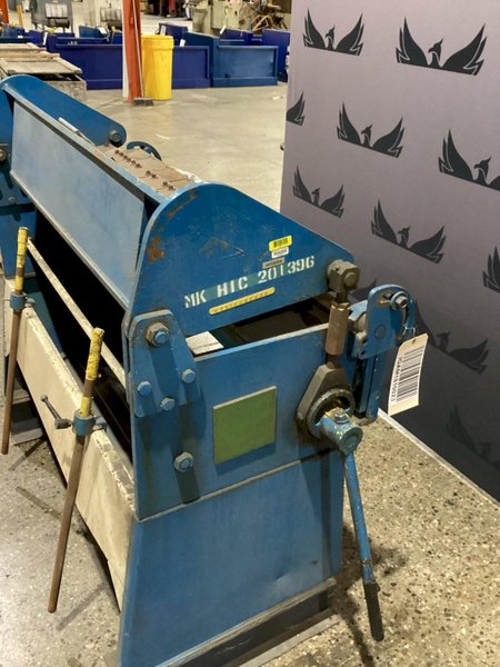DENVER MKHIC201396 Pan-Hand Press Brake USED