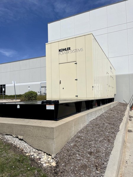 1250 KVA KOHLER 1250-REOZMD GENERATOR. NEW IN 2017. STOCK # 0434226