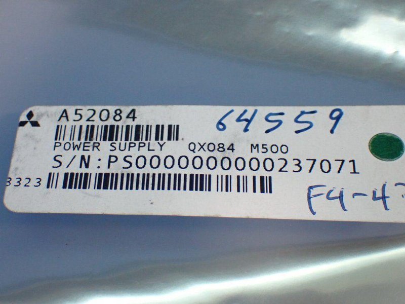 MITSUBISHI QZ084 POWER SUPPLY UNIT  -  A52084