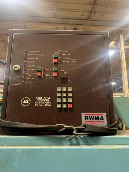 200 KVA TAYLOR WINFIELD MODEL EPE-12-200 PRESS TYPE SPOT WELDER. STOCK # 1163521