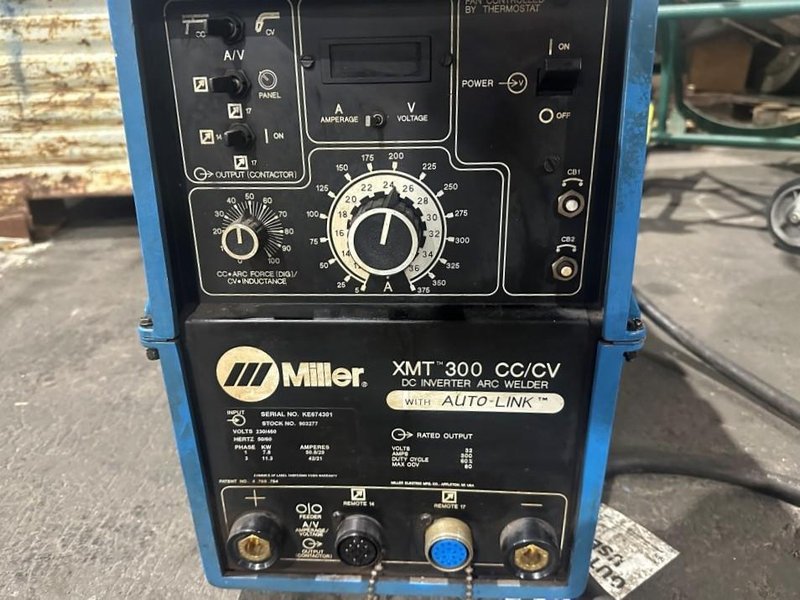 Bancroft Model WELDA-ROUND 300 Rotary Mig Welder.