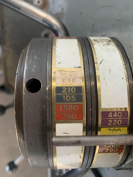 17&quot; X 54&quot; SOUTH-BEND ENGINE LATHE. STOCK # 0151124