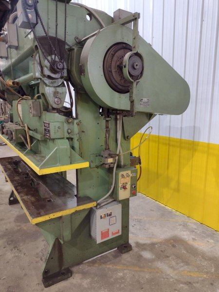 35 TON VERSON 24" X 96" FLANGE BED MECHANICAL PRESS BRAKE: STOCK #20241