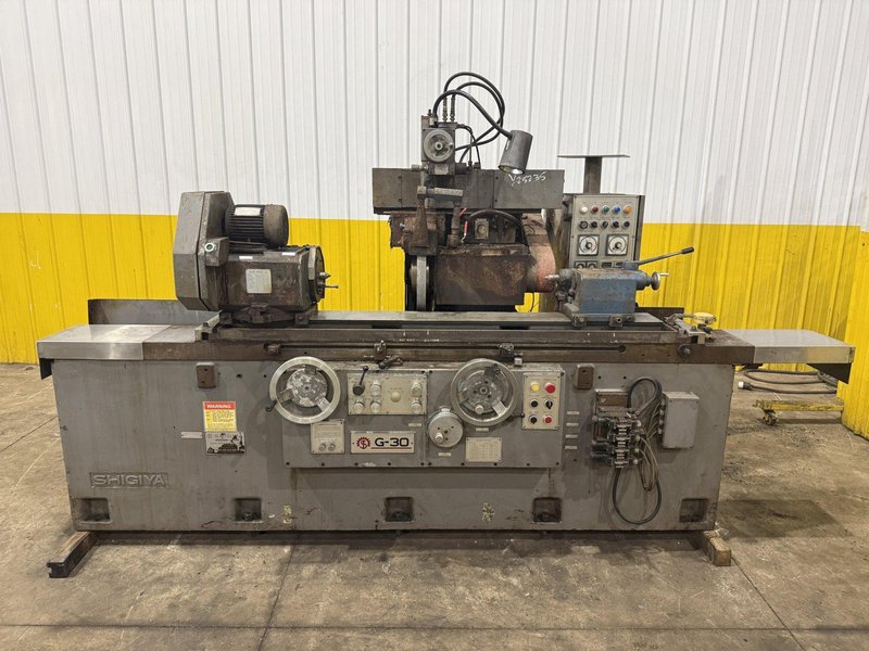 12" X 40" SHIGIYA OKAMOTO MODEL #GUA-30-100 OD HYDRAULIC CYLINDRICAL GRINDER: YOBRO #25235