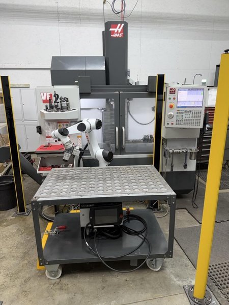 Haas VF-2SS VMC, 2024 – TSC, Wireless Probe, Cobot Robot