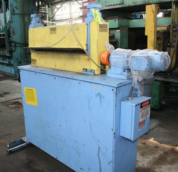 36" BRADBURY MOTOR DRIVEN PINCH ROLL: STOCK #56213