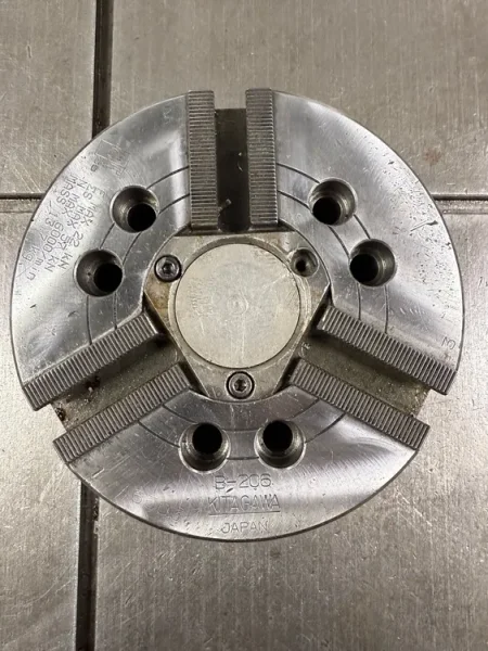 KITAGAWA B-206 6-1/2" 3 Jaw Chuck Japanese #7421