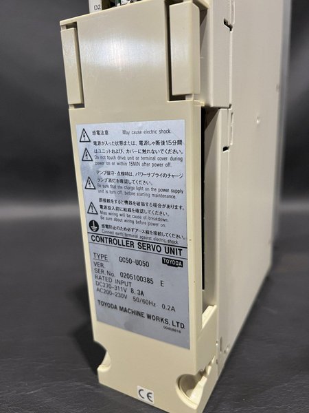 Toyoda Jtekt Servo Controller Unit GC50-U050 Pulled from Working Machine