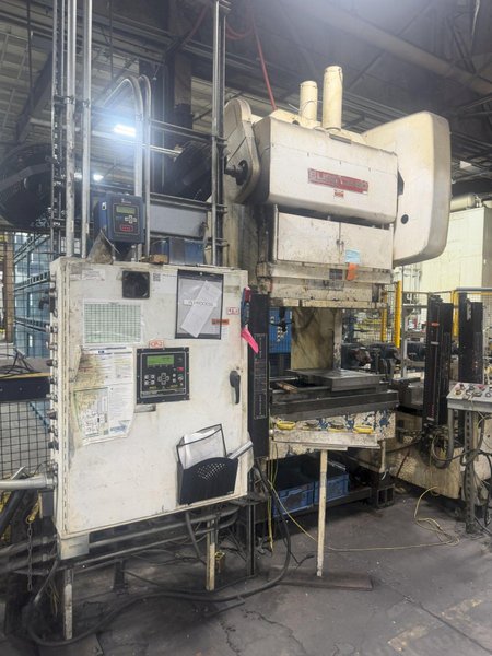 60 TON BLISS MODEL #C2-60 GAP FRAME STAMPING PRESS 8" STROKE: YOBRO #24932