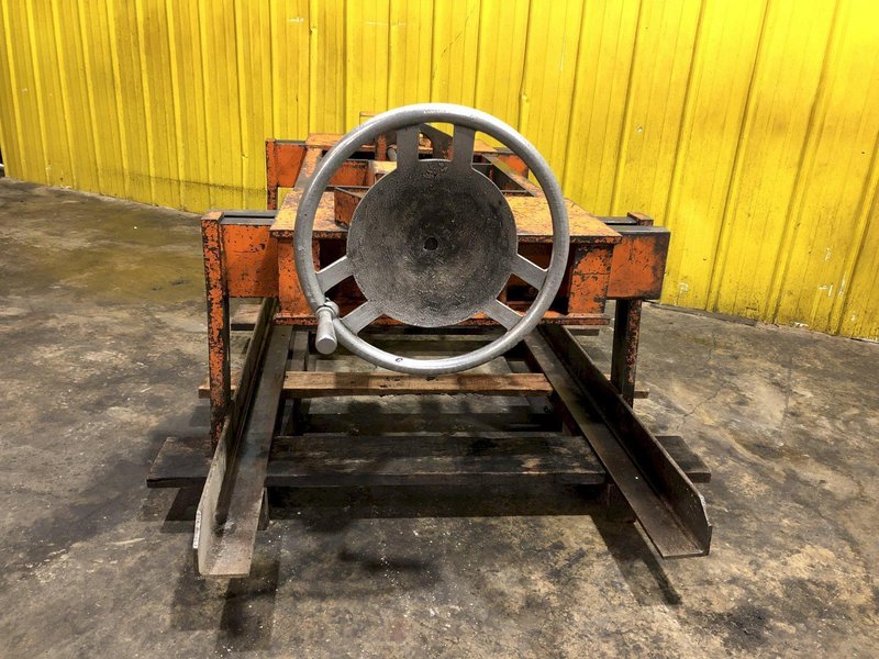 5 TON X 84" X 26" TO 62" WIDE BUSHMAN ADJUSTABLE SHEET LIFTER #3295