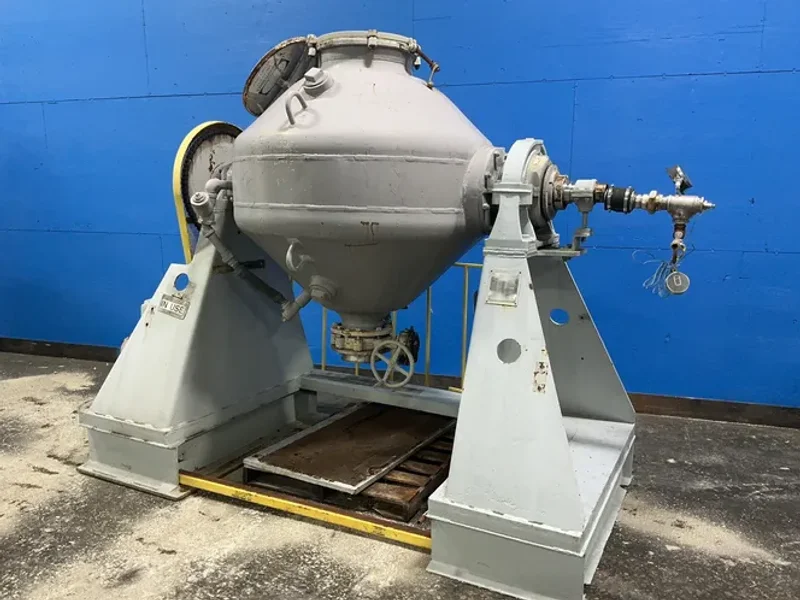 PFAUDLER 21 CU FT GLASS LINED CONICAL DRYER BLENDER  -  48-45CD