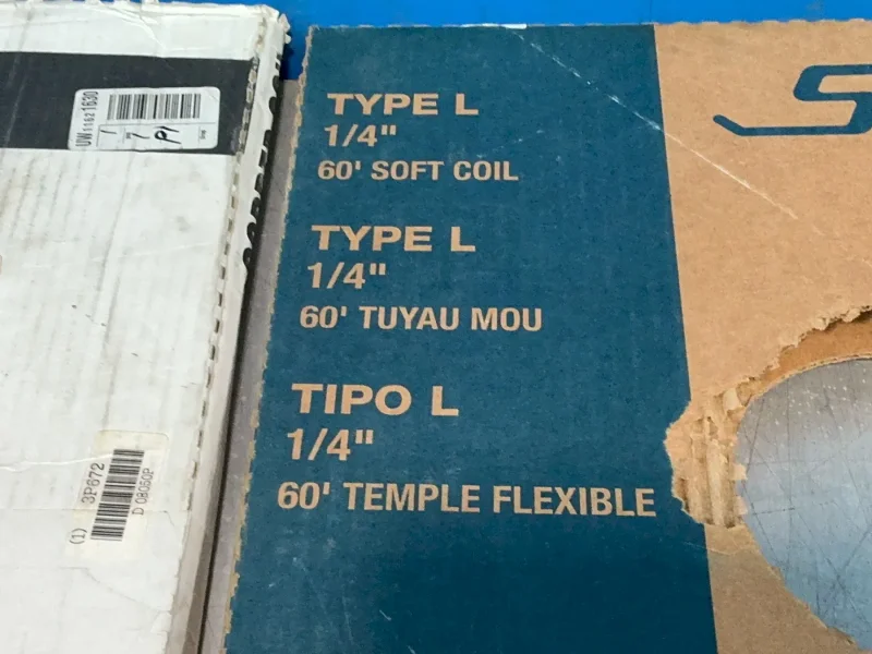 COPPER COIL TUBING