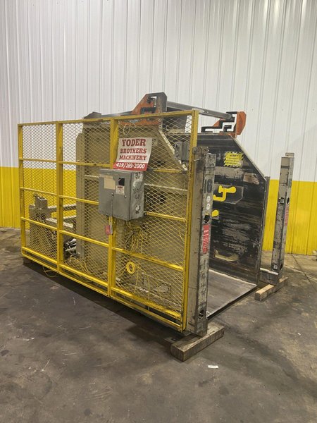 54" X 60" X 5000 LBS SOUTHWORTH MODEL #L006035-9 CONTAINER FLIPPER UNLOADING MACHINE: STOCK #17010