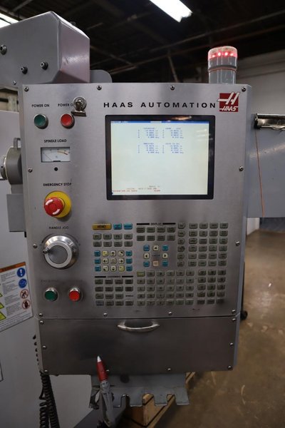 Haas VF-3SS CNC Vertical Machining Center, 12K Spindle, 24 Station SMTC, Probing, 4th-Axis Brushless Drive- Auction Item