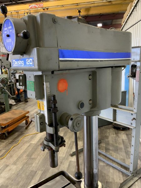 20" CLAUSING MODEL 2277 SINGLE SPINDLE DRILL: STOCK #81484