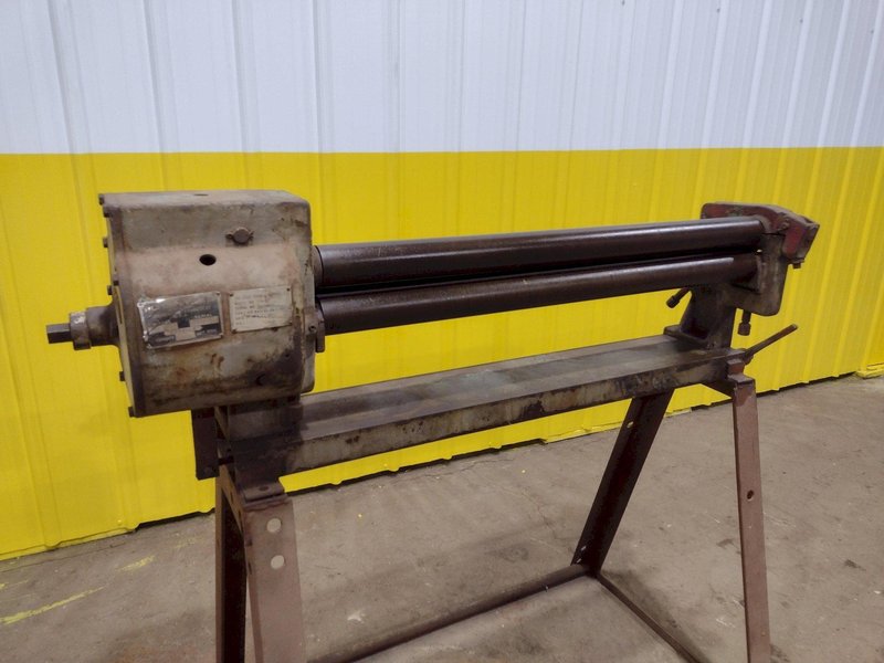 36" X 18 GAUGE PEXTO MODEL #390-F PLATE BENDING ROLL STOCK #18949