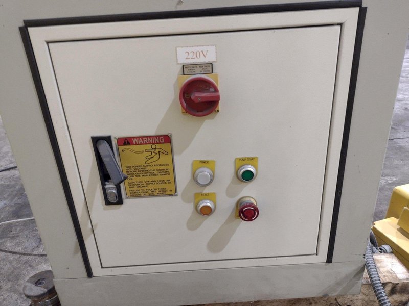 8&#039; X 9 GAUGE BAILEIGH PR-609 HYDRAULIC PLATE BENDING ROLL: YOBRO #24450