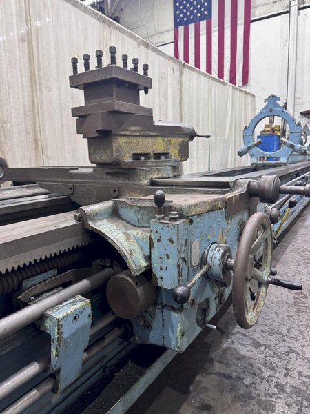 37" X 314" NILES ENGINE LATHE: STOCK #72193