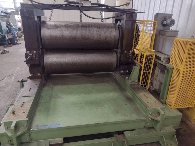50&quot; WIDE BRADBURY-PUMA &quot;STUCCO&quot; DESIGN SINGLE-STAND EMBOSSER ROLL, NEW 2013: STOCK #17005