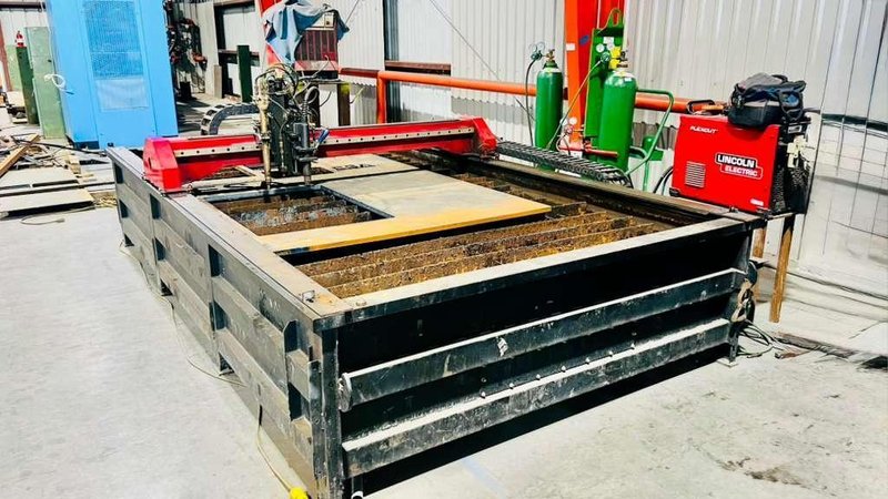 5′ x 10′ Lincoln Torchmate CNC Plasma Table, 2011 – Flexcut 125, Torch Height Control