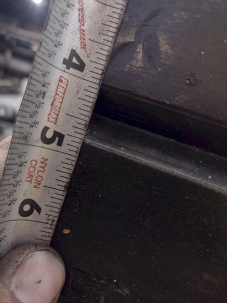 121" x 5.25" x 5.25" 4 WAY FEMALE BOTTOM PRESS BRAKE DIE WITH DIE HOLDER: YOBRO #24999