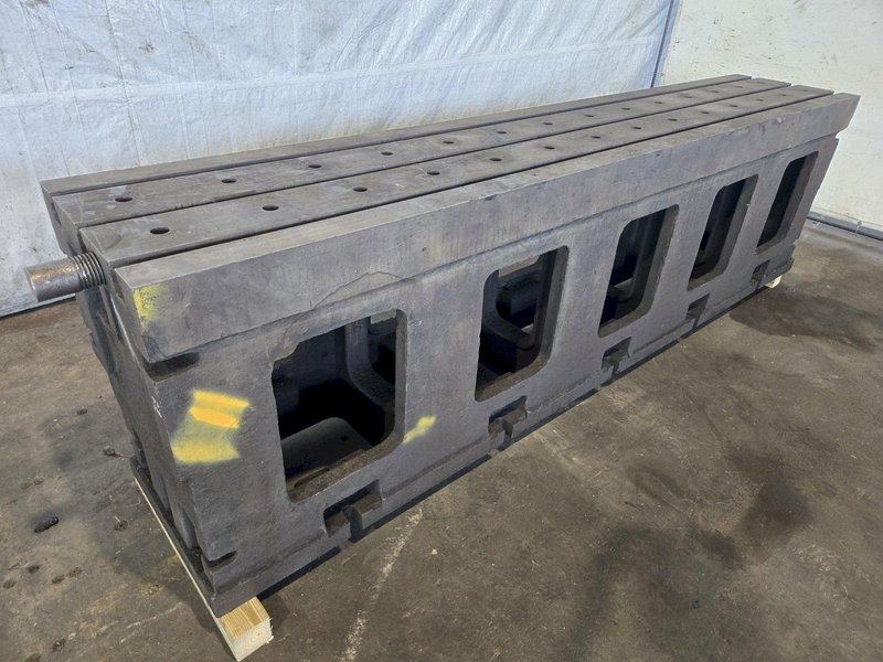 24" W X 128" L X 36" H T-SLOTTED BOX TYPE HEAVY DUTY RISER SET(3X TOTAL). STOCK #0548726