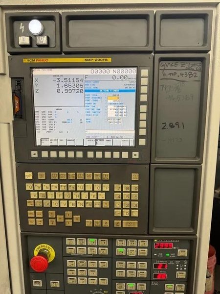 YCM NSV 102A VMC, 2012 – Chip Auger