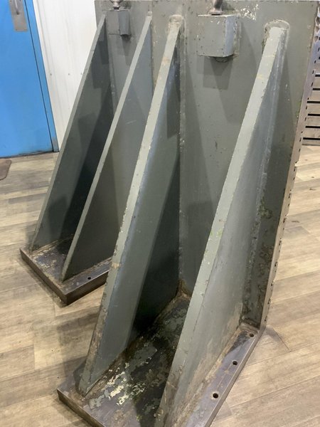 (2) 43-3/4" X 17-5/8" X 26-1/4" T SLOTTED ANGLE PLATES: STOCK #81167