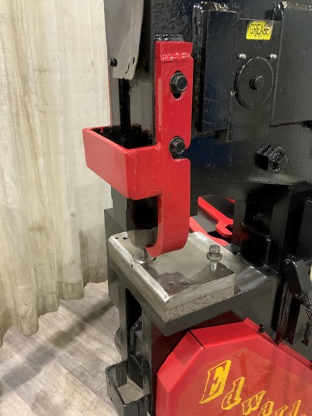 115 TON EDWARDS MODEL JAW V HYDRAULIC IRONWORKER: STOCK #81264