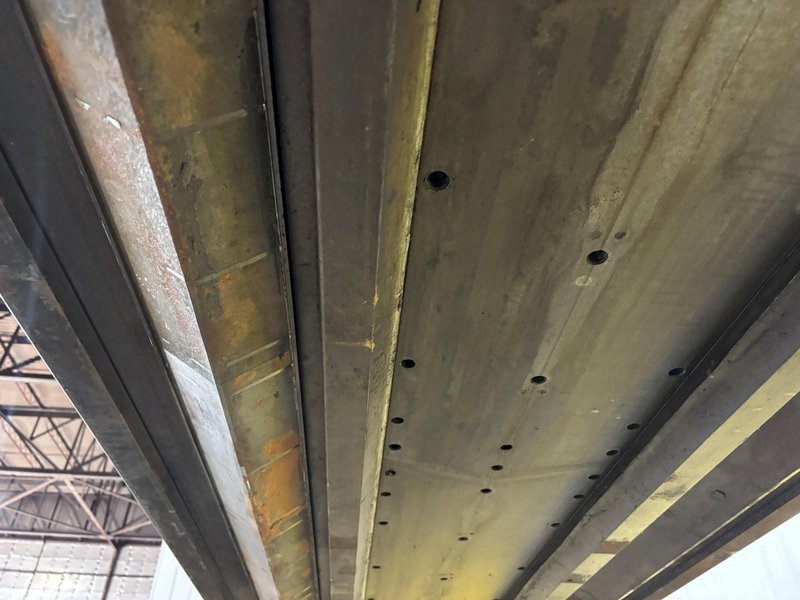 24&#039; X 4&#039; HEAVY DUTY T-SLOTTED PLANER MILL TABLE / FLOOR PLATE: STOCK #23014