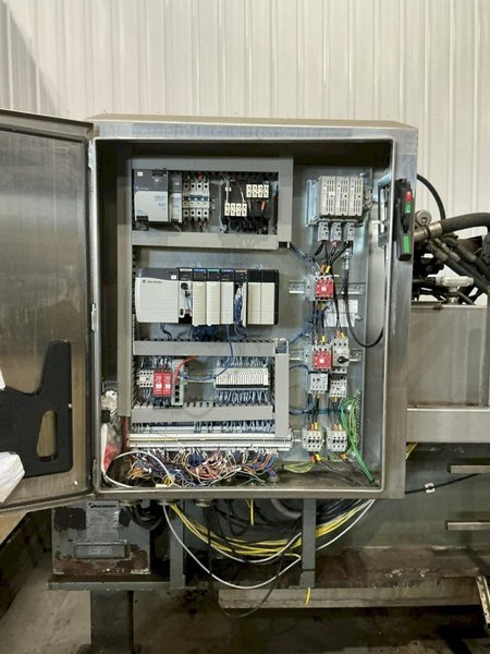 30" X 30" HARMONY ENTERPRISES MODEL #PERFSSHB24 STAINLESS STEEL EXTRACT PLUS HORIZONTAL BALER &amp; PERFERATOR, FOR ALUMINUM CAN &amp; BOTTLES LIQUID EXTRACTION: YOBRO #25023