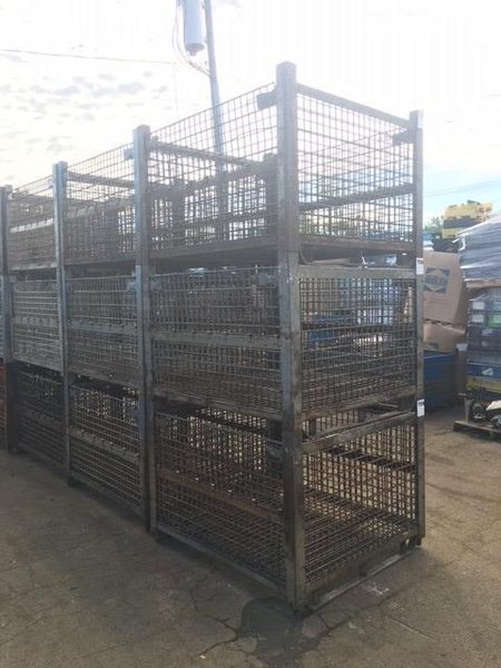 53" x 48" x 38" WIRE BASKETS / BIN / HOPPER STOCK# 2030