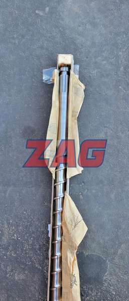 Nissei Like New FNX / NEX 50MM Screw, Smear Tip, End Cap and Nozzle.  Fits 50E or 50A Injection Unit